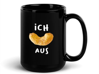 Schwarze glänzende Ich flip aus Tasse – Home & Living – klamottn.de Schwarze glänzende Ich flip aus Tasse – Home & Living – klamottn.de
