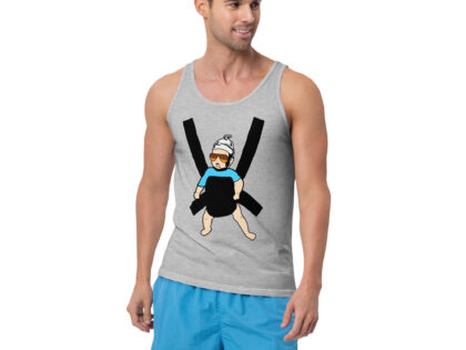 Carlos Baby mit cooler Sonnenbrille in Tragegurt Unisex-Tank-Top – Tank Tops – klamottn.de Carlos Baby mit cooler Sonnenbrille in Tragegurt Unisex-Tank-Top – Tank Tops – klamottn.de