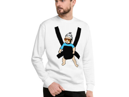 Carlos Baby mit cooler Sonnenbrille in Tragegurt Unisex-Sweatshirt – Sweatshirts – klamottn.de Carlos Baby mit cooler Sonnenbrille in Tragegurt Unisex-Sweatshirt – Sweatshirts – klamottn.de