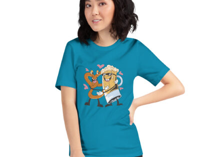 Bayrische Liebe: Brezel und Bierkrug Design Unisex-T-Shirt – T-Shirts – klamottn.de Bayrische Liebe: Brezel und Bierkrug Design Unisex-T-Shirt – T-Shirts – klamottn.de