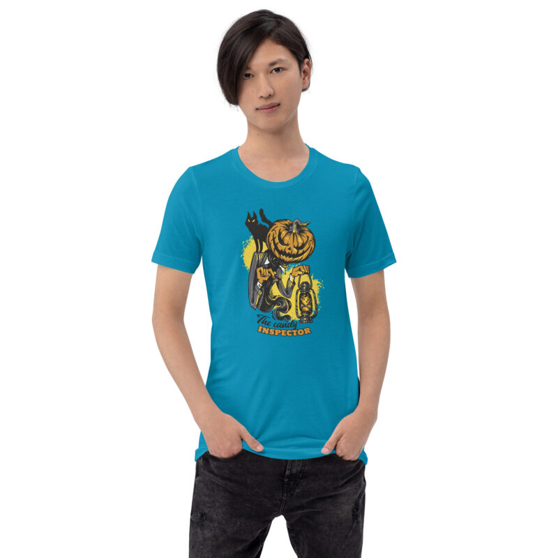 Der Candy Inspector: Halloween mit Humor Unisex-T-Shirt – T-Shirts – klamottn.de