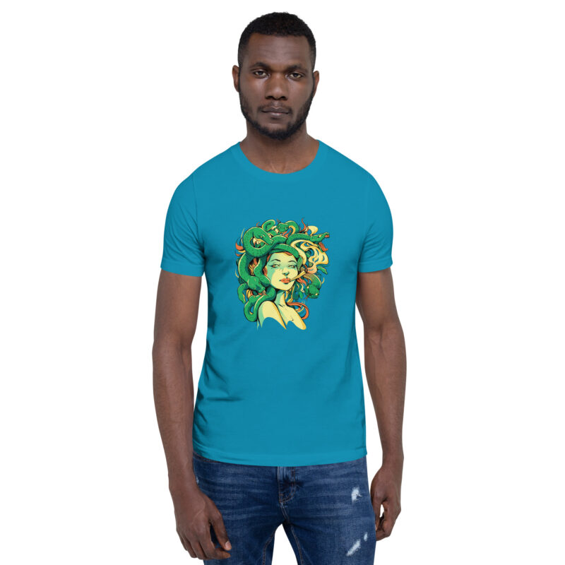 High Time with Medusa Unisex-T-Shirt – T-Shirts – klamottn.de
