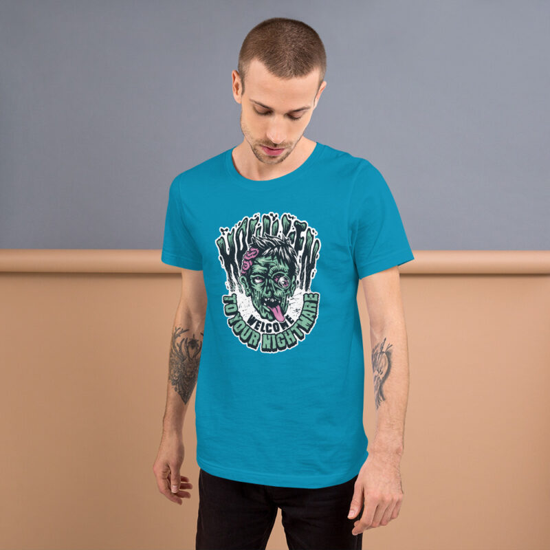 Der Albtraum beginnt Unisex-T-Shirt – T-Shirts – klamottn.de