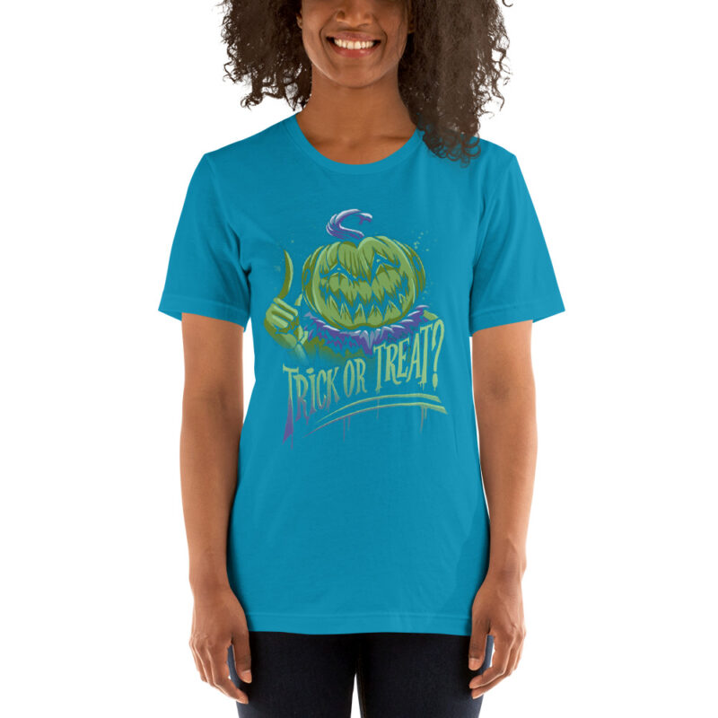 Böser Kürbiszauber Unisex-T-Shirt – T-Shirts – klamottn.de
