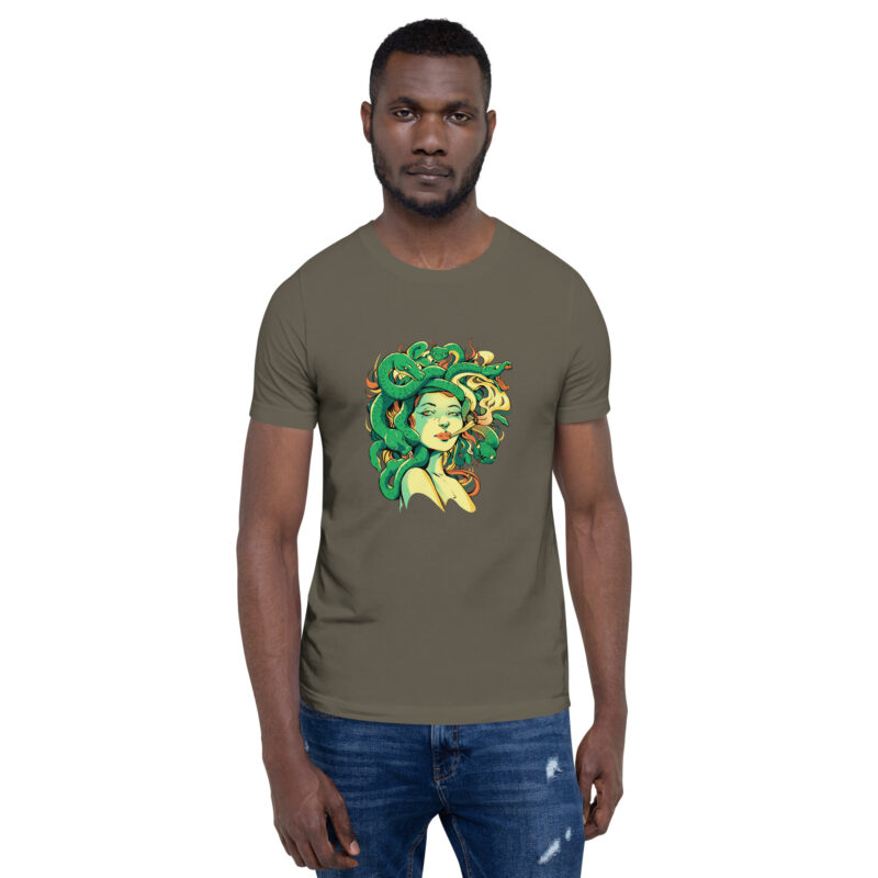 High Time with Medusa Unisex-T-Shirt – T-Shirts – klamottn.de