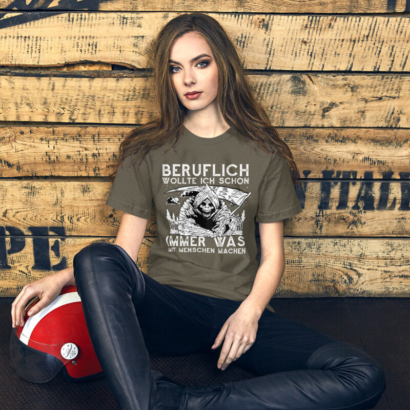 Berufsträume des Sensenmanns Unisex-T-Shirt