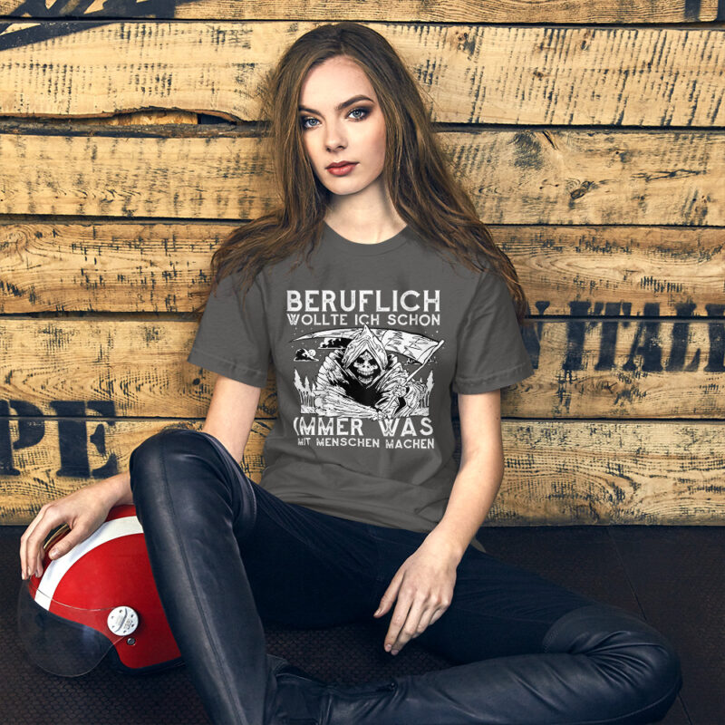 Berufsträume des Sensenmanns Unisex-T-Shirt