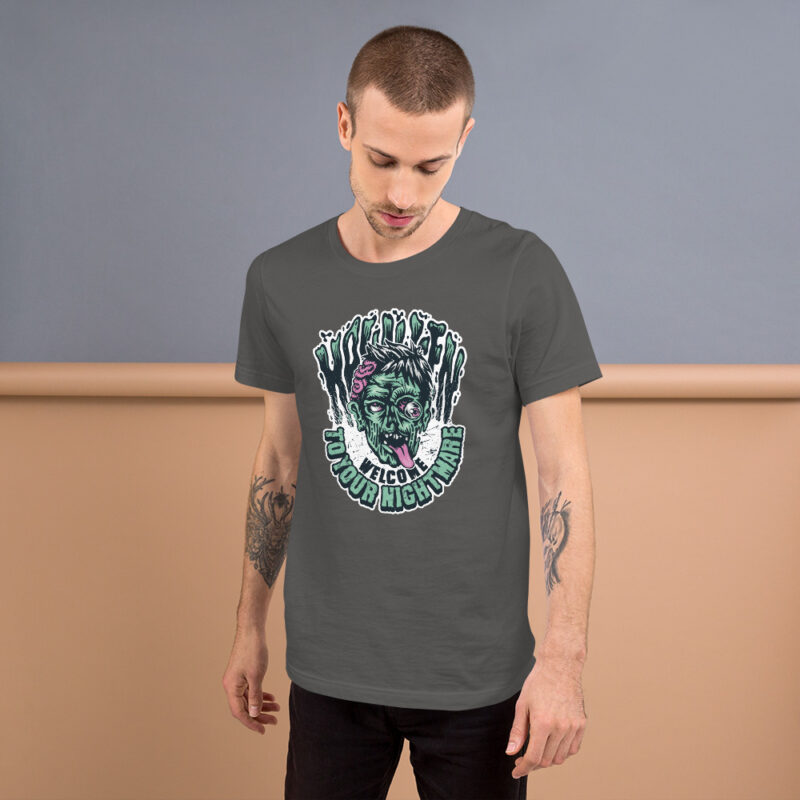 Der Albtraum beginnt Unisex-T-Shirt – T-Shirts – klamottn.de