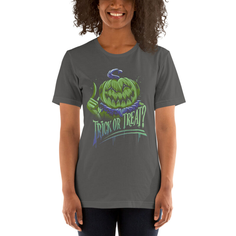 Böser Kürbiszauber Unisex-T-Shirt – T-Shirts – klamottn.de