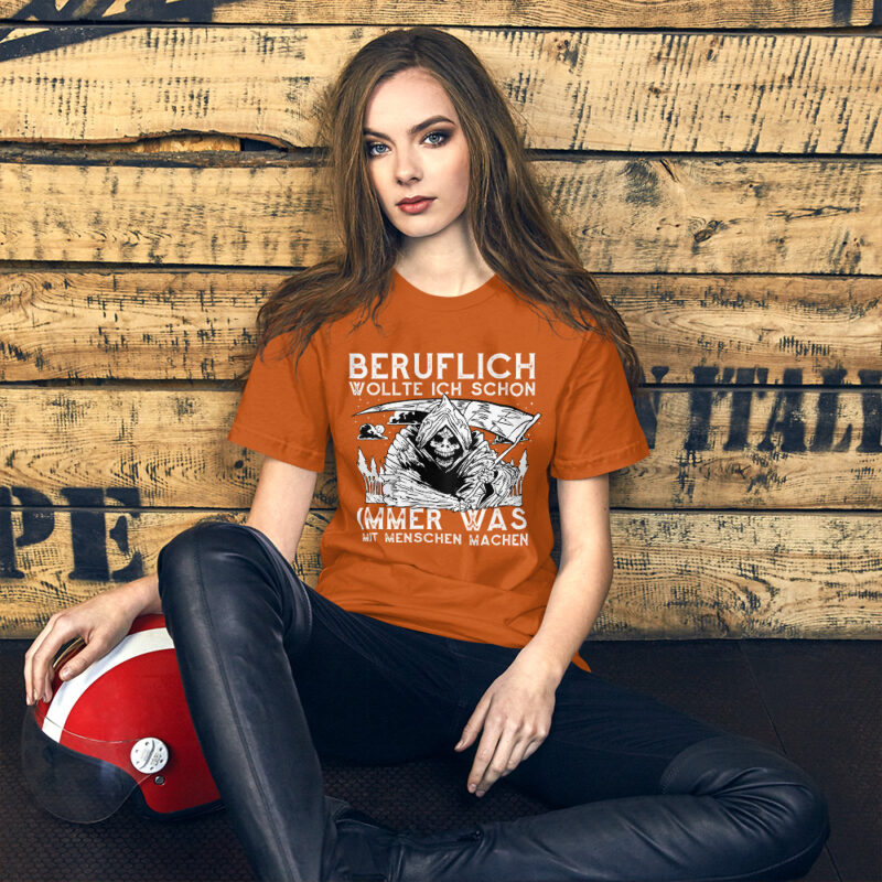 Berufsträume des Sensenmanns Unisex-T-Shirt