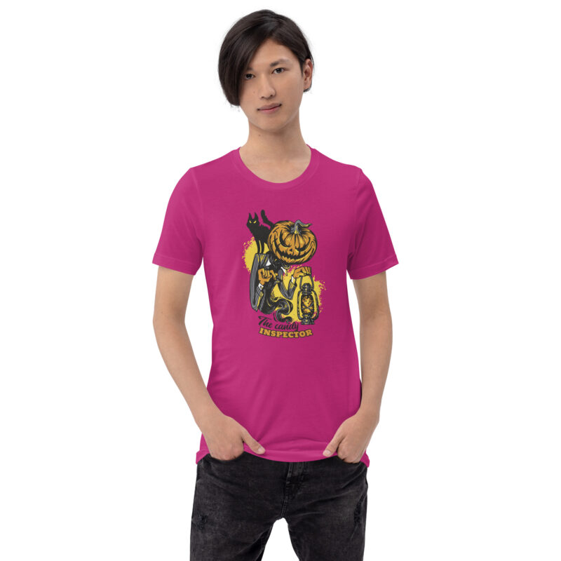 Der Candy Inspector: Halloween mit Humor Unisex-T-Shirt – T-Shirts – klamottn.de