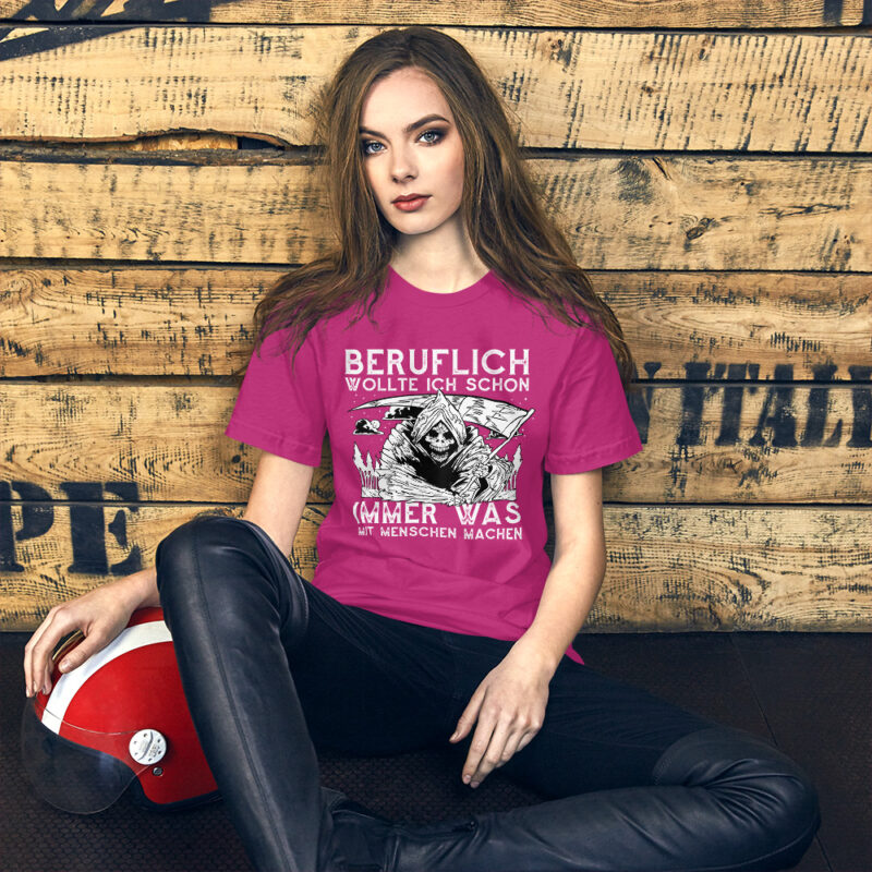 Berufsträume des Sensenmanns Unisex-T-Shirt