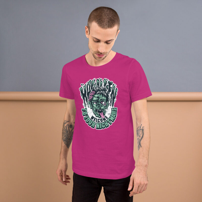 Der Albtraum beginnt Unisex-T-Shirt – T-Shirts – klamottn.de