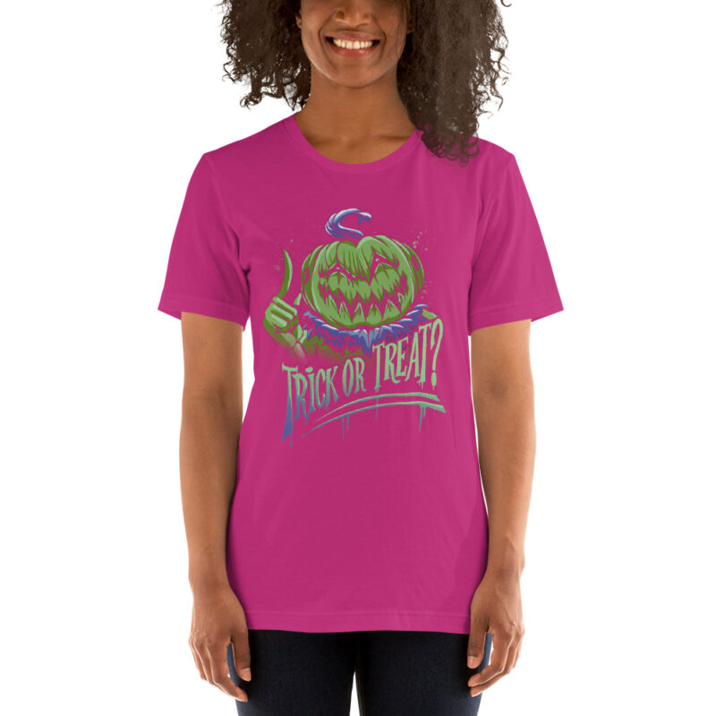 Böser Kürbiszauber Unisex-T-Shirt – T-Shirts – klamottn.de