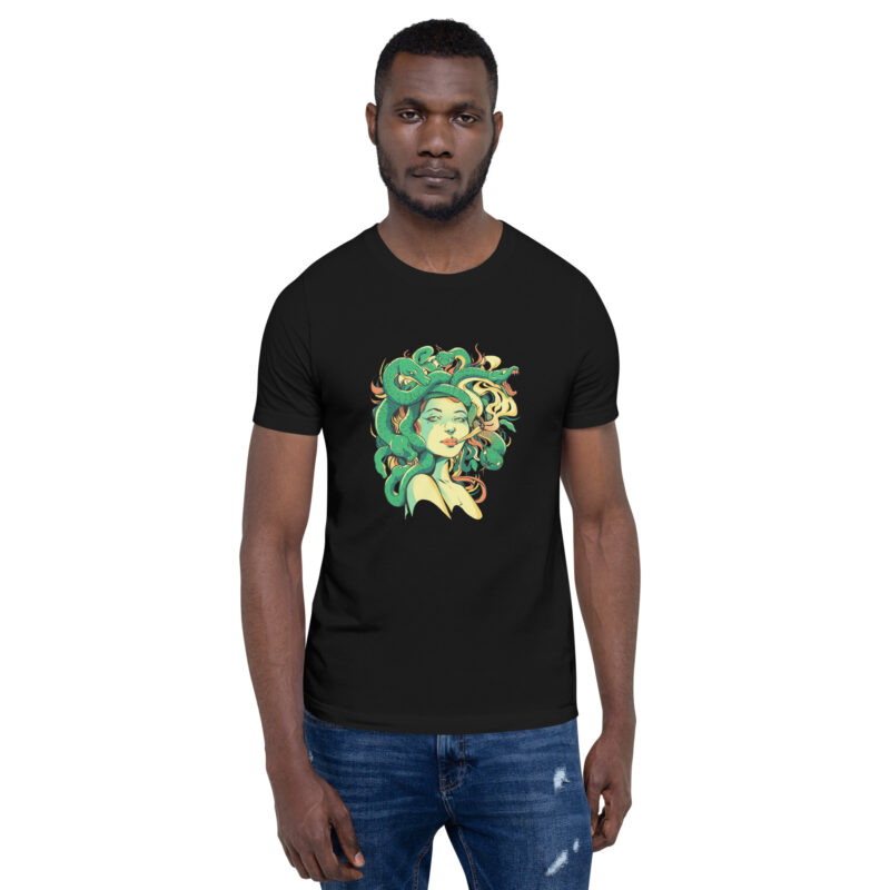 High Time with Medusa Unisex-T-Shirt – T-Shirts – klamottn.de