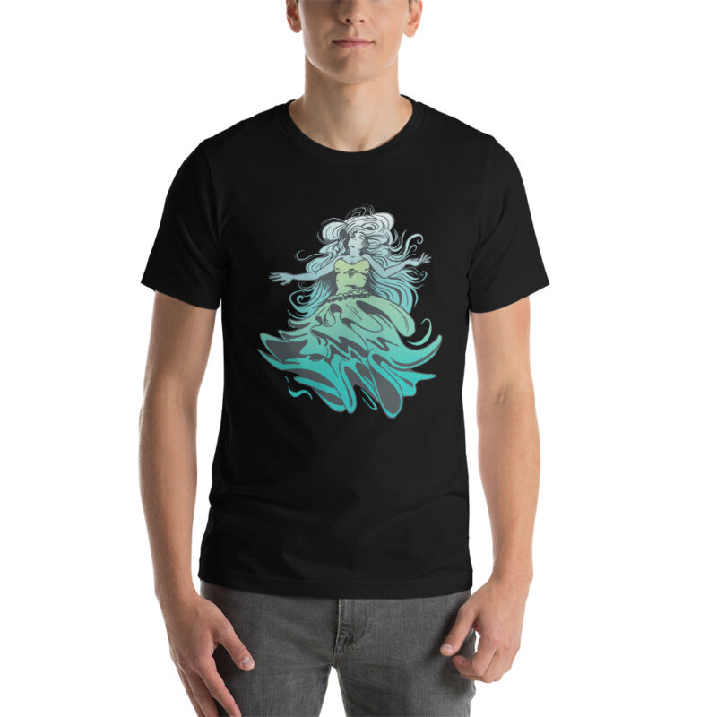 Mysteriöse Geisterbraut Unisex-T-Shirt