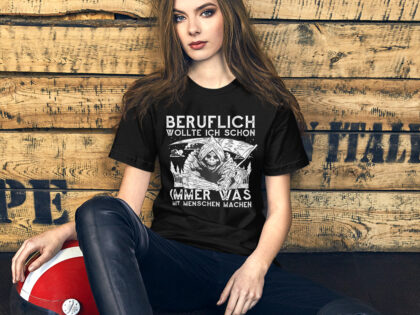 Berufsträume des Sensenmanns Unisex-T-Shirt – T-Shirts – klamottn.de Berufsträume des Sensenmanns Unisex-T-Shirt – T-Shirts – klamottn.de