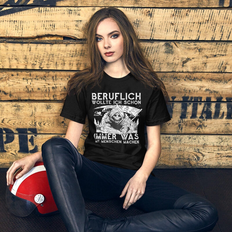 Berufsträume des Sensenmanns Unisex-T-Shirt