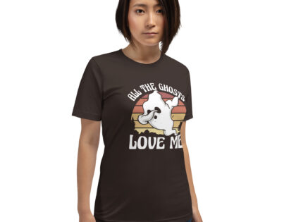 All the Ghosts Love Me Halloween Dabbing Ghost Unisex-T-Shirt – T-Shirts – klamottn.de All the Ghosts Love Me Halloween Dabbing Ghost Unisex-T-Shirt – T-Shirts – klamottn.de