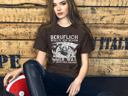 Berufsträume des Sensenmanns Unisex-T-Shirt – T-Shirts – klamottn.de Berufsträume des Sensenmanns Unisex-T-Shirt – T-Shirts – klamottn.de