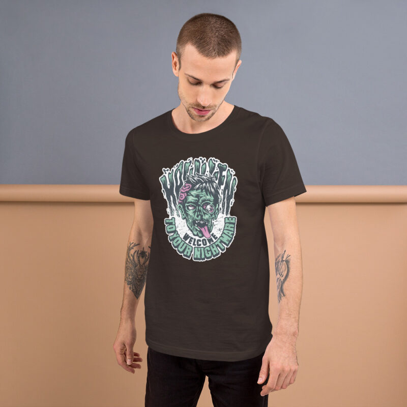Der Albtraum beginnt Unisex-T-Shirt – T-Shirts – klamottn.de