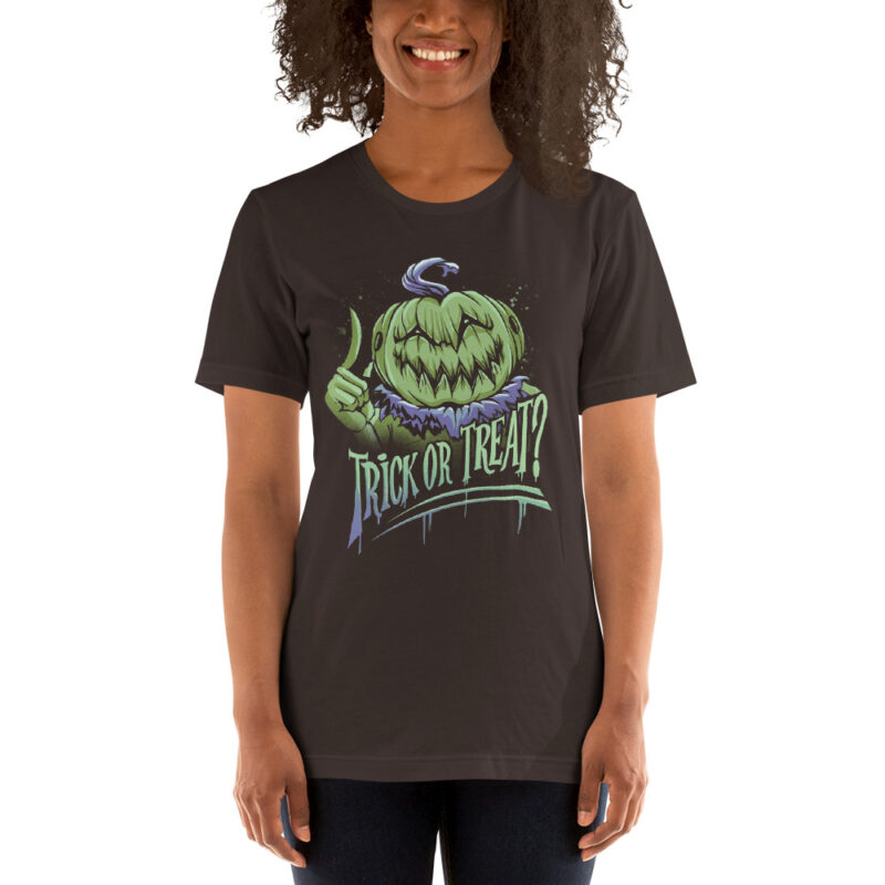 Böser Kürbiszauber Unisex-T-Shirt – T-Shirts – klamottn.de