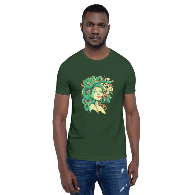 High Time with Medusa Unisex-T-Shirt – T-Shirts – klamottn.de
