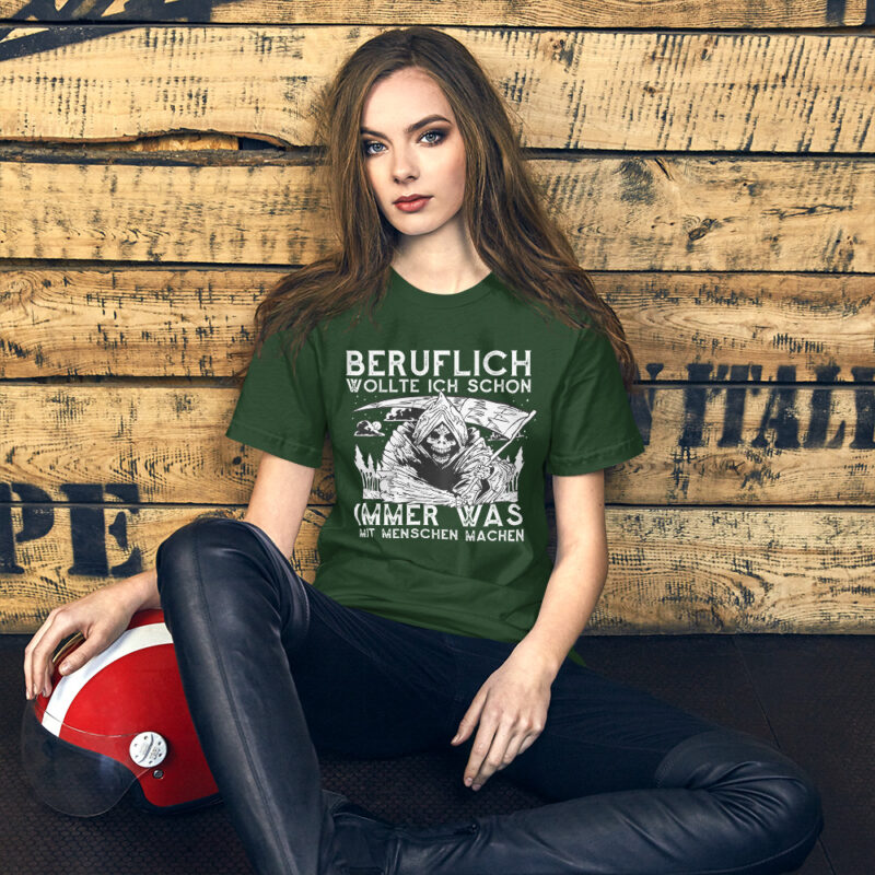 Berufsträume des Sensenmanns Unisex-T-Shirt