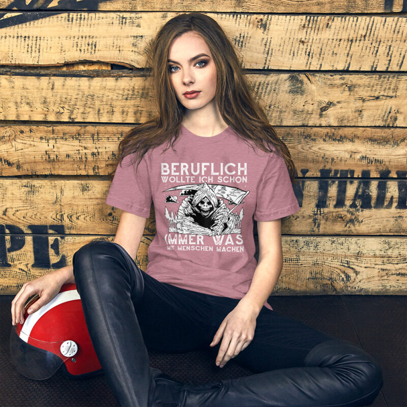Berufsträume des Sensenmanns Unisex-T-Shirt