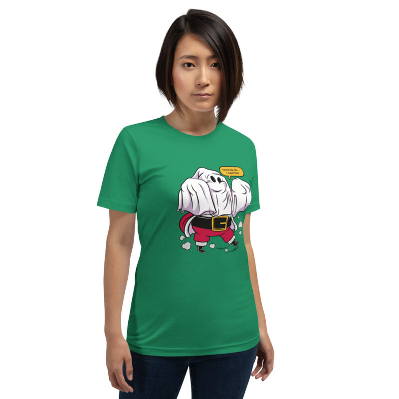 Spukiger Weihnachtsmann Unisex-T-Shirt – T-Shirts – klamottn.de