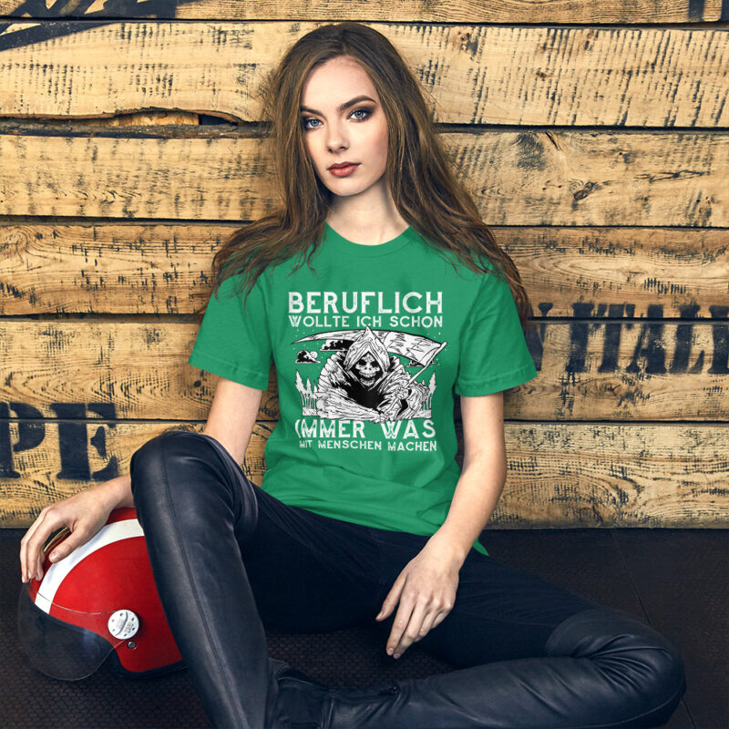 Berufsträume des Sensenmanns Unisex-T-Shirt