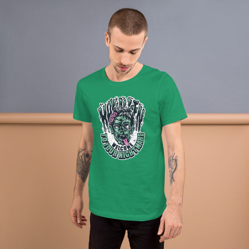 Der Albtraum beginnt Unisex-T-Shirt – T-Shirts – klamottn.de