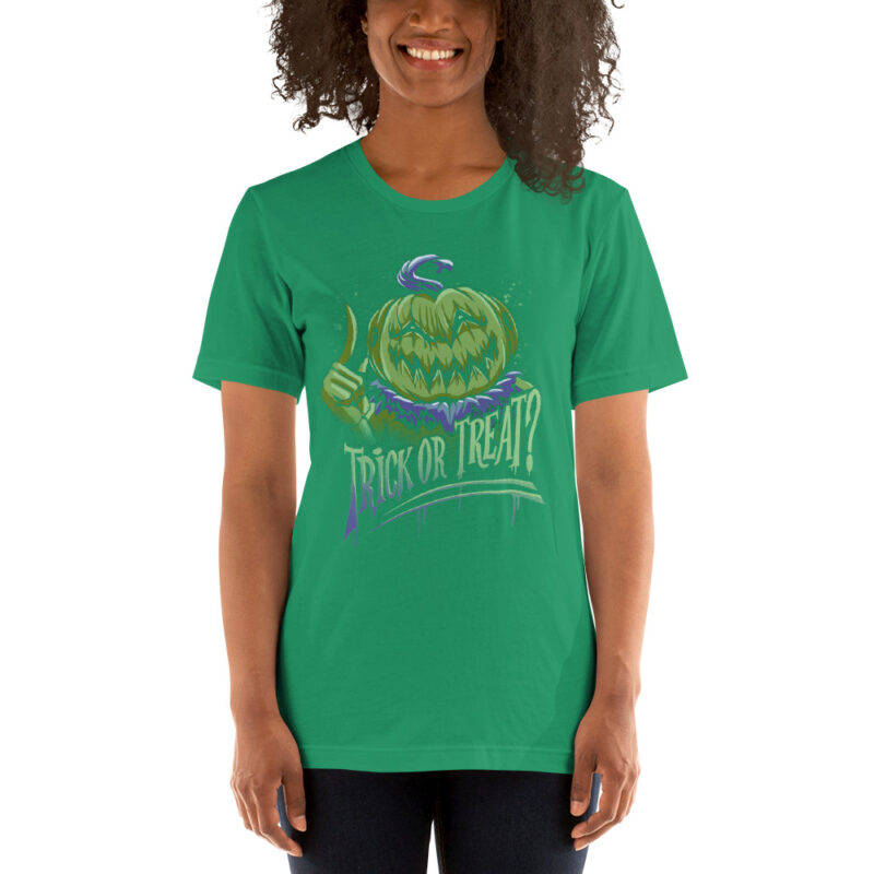 Böser Kürbiszauber Unisex-T-Shirt – T-Shirts – klamottn.de