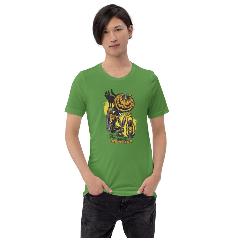 Der Candy Inspector: Halloween mit Humor Unisex-T-Shirt – T-Shirts – klamottn.de