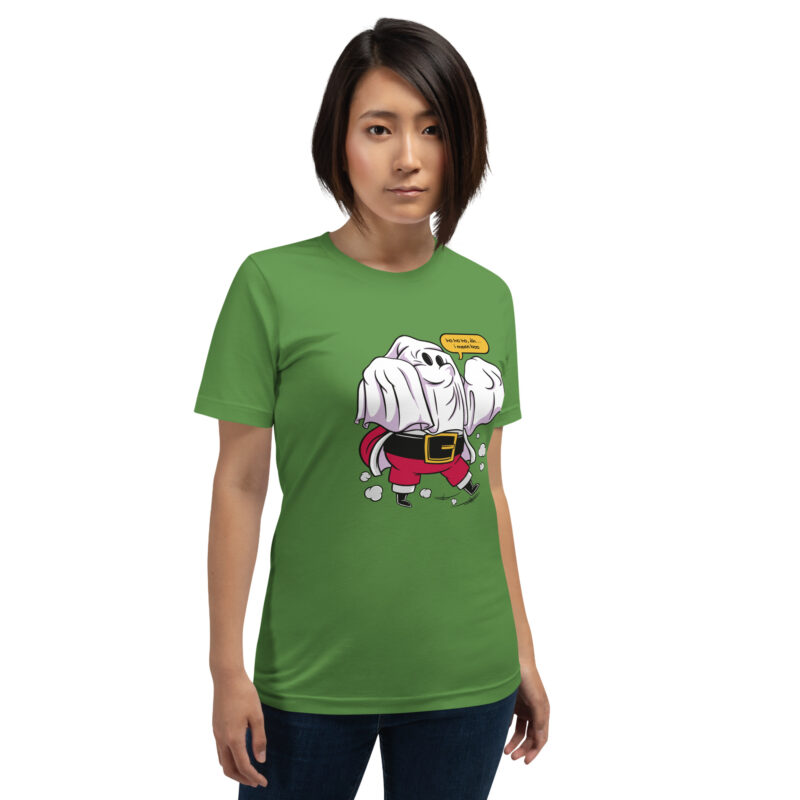 Spukiger Weihnachtsmann Unisex-T-Shirt – T-Shirts – klamottn.de