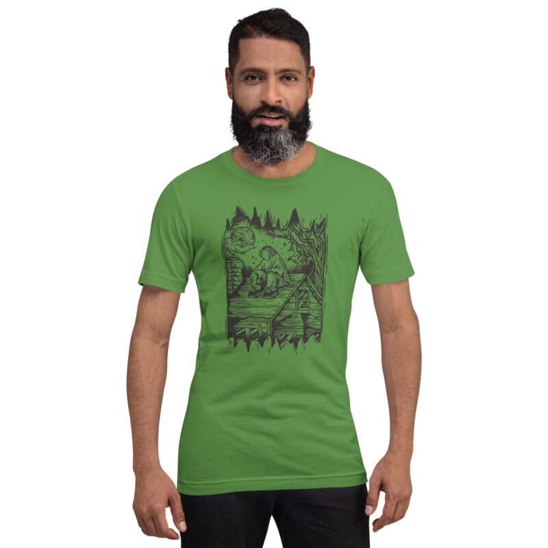 Nächtlicher Geisterklang Unisex-T-Shirt