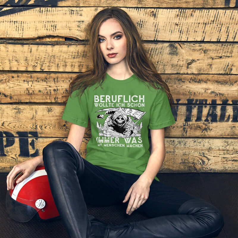 Berufsträume des Sensenmanns Unisex-T-Shirt