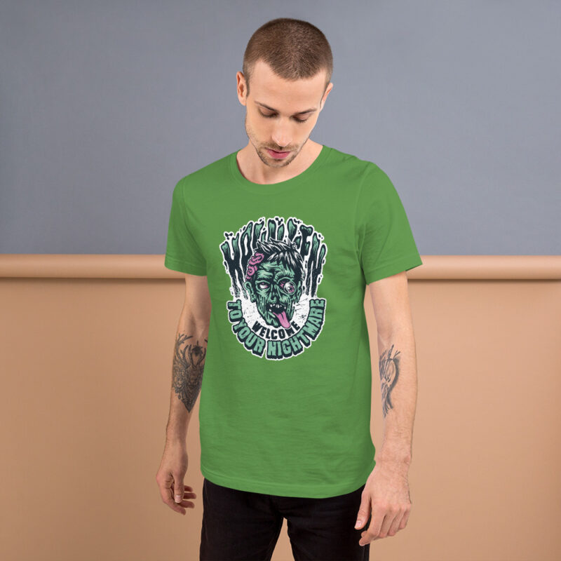 Der Albtraum beginnt Unisex-T-Shirt – T-Shirts – klamottn.de