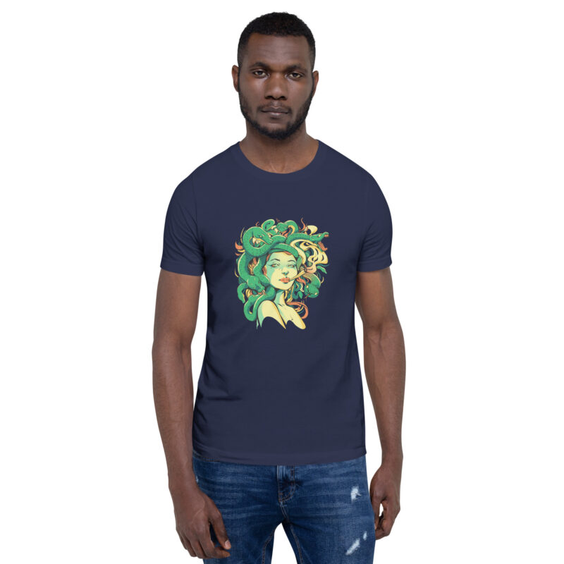 High Time with Medusa Unisex-T-Shirt – T-Shirts – klamottn.de