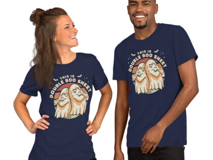 This is Double Boo Sheet Doppeltes Boo-Spektakel Unisex-T-Shirt – T-Shirts – klamottn.de This is Double Boo Sheet Doppeltes Boo-Spektakel Unisex-T-Shirt – T-Shirts – klamottn.de