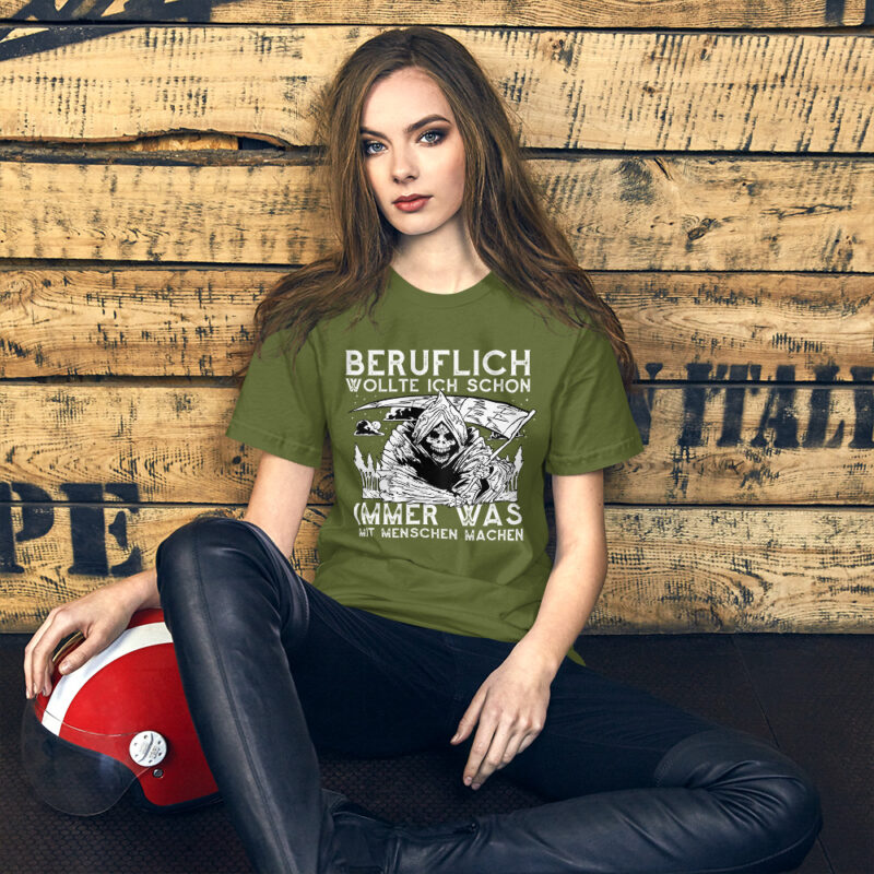 Berufsträume des Sensenmanns Unisex-T-Shirt
