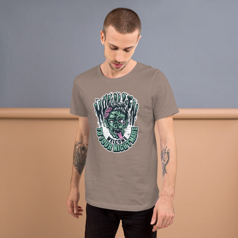 Der Albtraum beginnt Unisex-T-Shirt – T-Shirts – klamottn.de