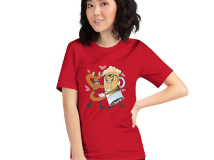 Bayrische Liebe: Brezel und Bierkrug Design Unisex-T-Shirt – T-Shirts – klamottn.de Bayrische Liebe: Brezel und Bierkrug Design Unisex-T-Shirt – T-Shirts – klamottn.de