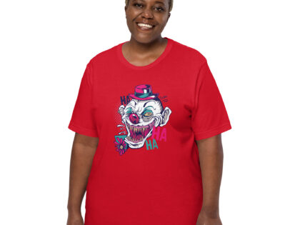 Gruseliger Clown für Halloween Unisex-T-Shirt – T-Shirts – klamottn.de Gruseliger Clown für Halloween Unisex-T-Shirt – T-Shirts – klamottn.de