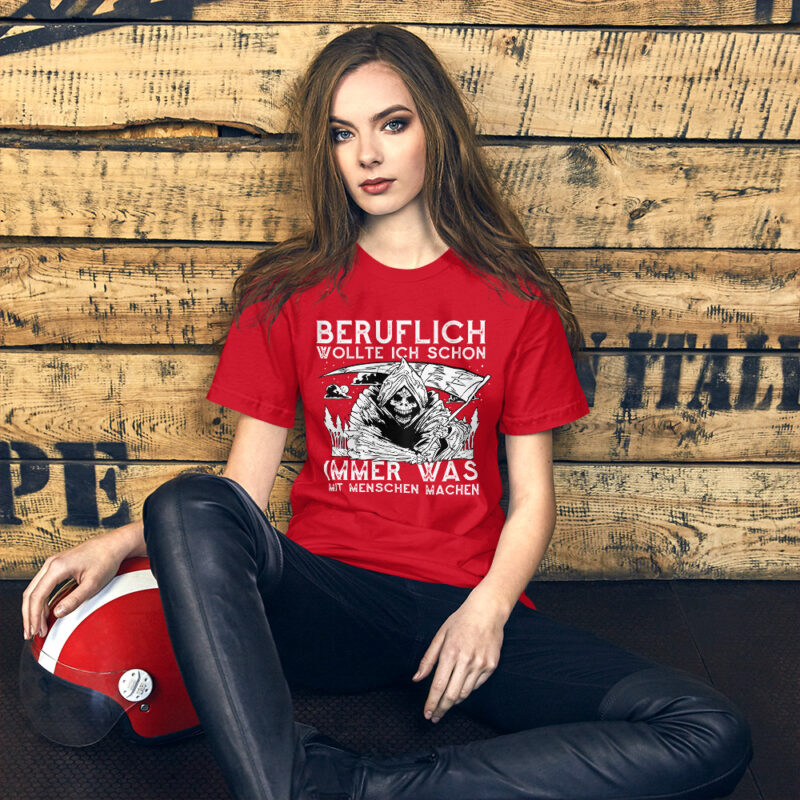 Berufsträume des Sensenmanns Unisex-T-Shirt