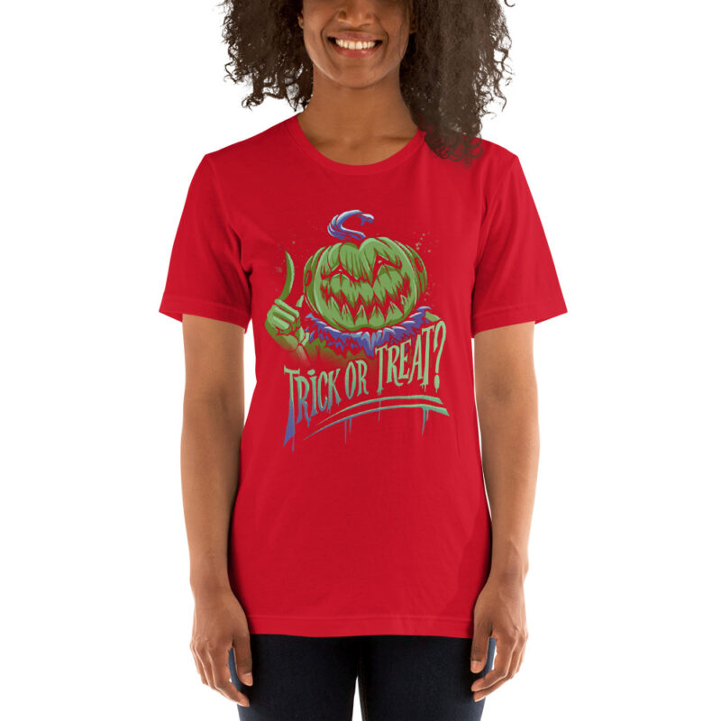 Böser Kürbiszauber Unisex-T-Shirt – T-Shirts – klamottn.de