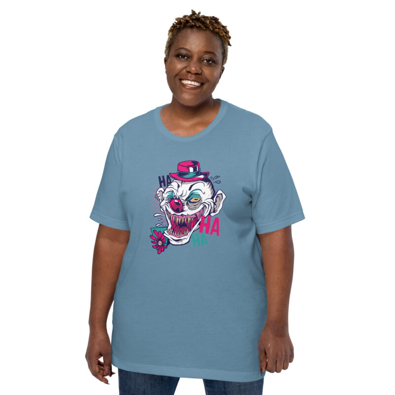 Gruseliger Clown für Halloween Unisex-T-Shirt – T-Shirts – klamottn.de