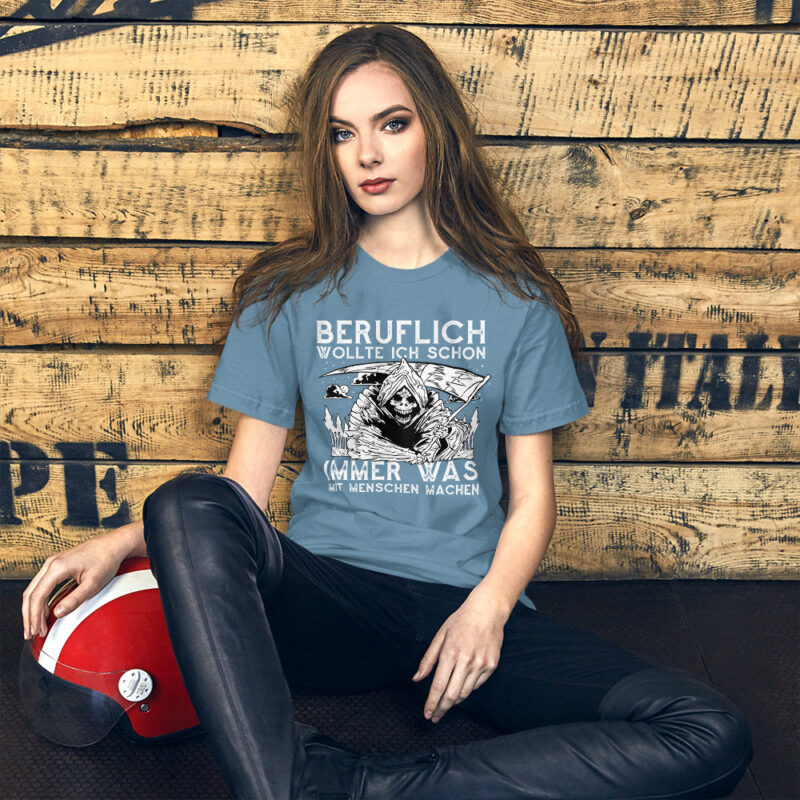 Berufsträume des Sensenmanns Unisex-T-Shirt