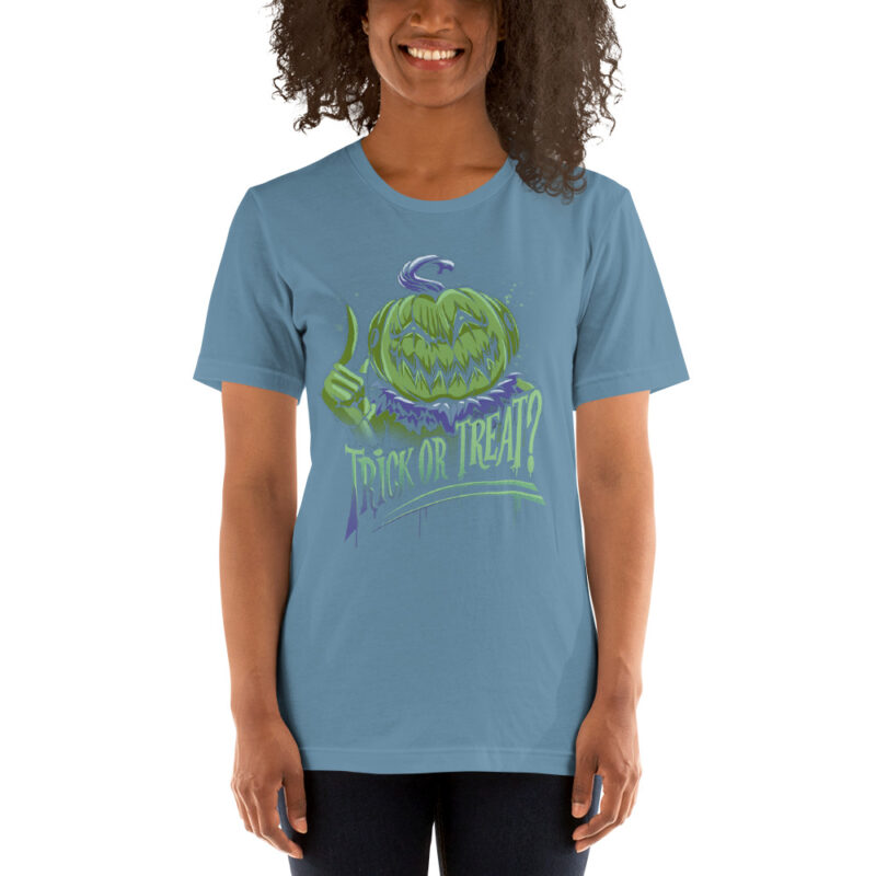 Böser Kürbiszauber Unisex-T-Shirt – T-Shirts – klamottn.de