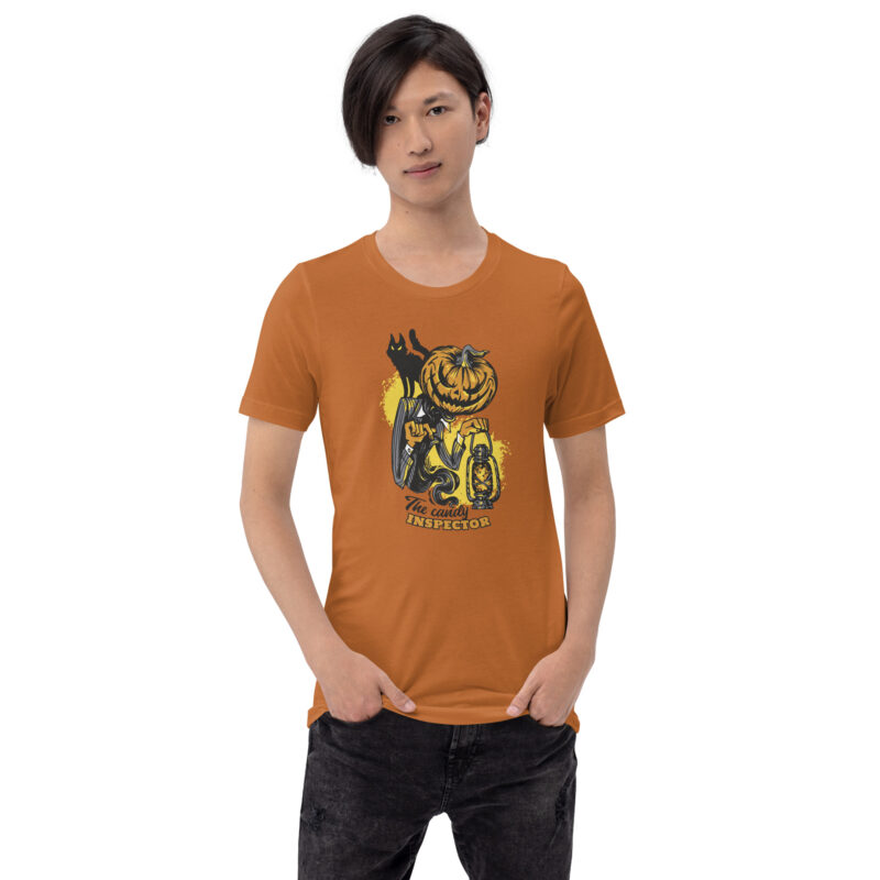 Der Candy Inspector: Halloween mit Humor Unisex-T-Shirt – T-Shirts – klamottn.de
